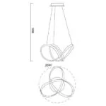 Vivalux VIV004613 LED полилей WILD LED 43W 4000K