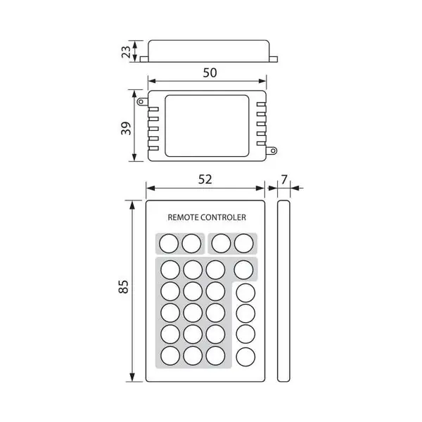 Vivalux VIV003585 RGB IR LED контролер