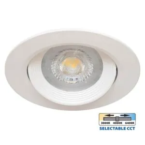 Vivalux VIV004802 Кръгла LED луна за вграждане RAYA LED 5W CCT-switch 3000K-4000K-6400K