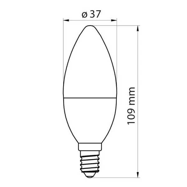 Vivalux VIV004300 LED лампа NORRIS LED PREMIUM 9W 868lm E14 3000K