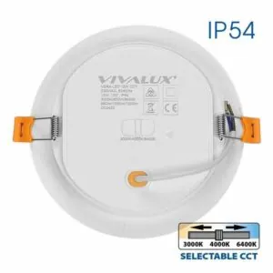 Vivalux VIV004755 LED луна VERA LED 12W CCT DIP-switch 3000K-4000K-6400K IP54