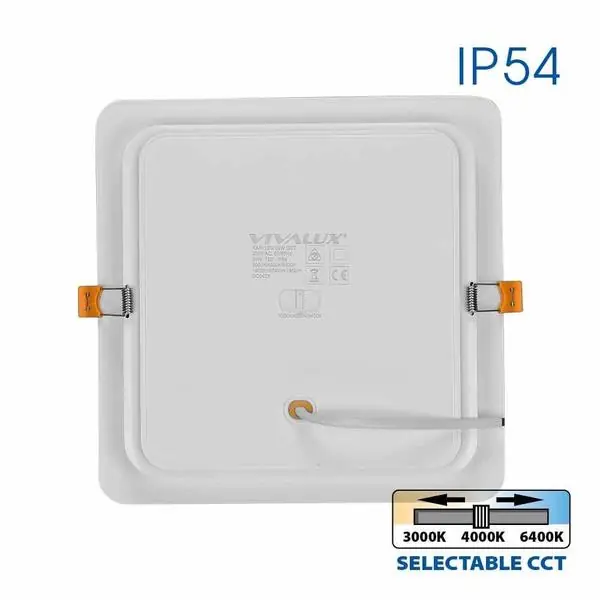 Vivalux VIV004762 LED луна KAPI LED 24W CCT DIP-switch 3000K-4000K-6400K IP54