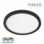 Vivalux VIV004813 LED плафониера NEBULA LED 12W-18W-24W черен CCT-switch 3000K-4000K-6000K