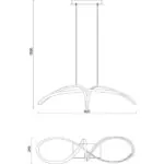Vivalux VIV004612 LED полилей ANGEL LED 41W 4000K