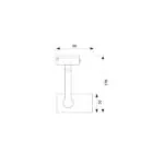 Vivalux VIV004056 Спот за релсов монтаж EXEO TL901 PAR30 E27 бял
