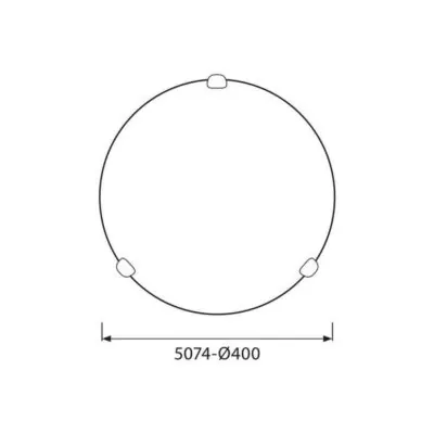 Vivalux VIV000419 Плафониера PRIMA/P 5074/Р Ø400 мм