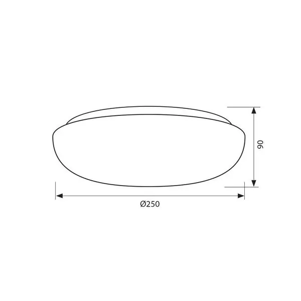 Vivalux VIV003688 Декоративна LED плафониера NUVOLA LED 12W 4000K