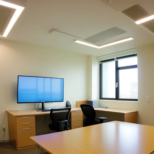 LED осветление за управление на настроението и фокуса в офисното пространство