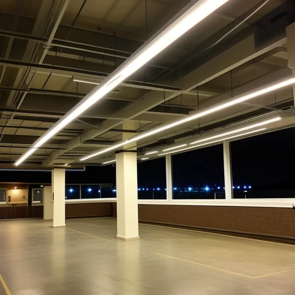 Осветление на работни области и площи с LED светлини