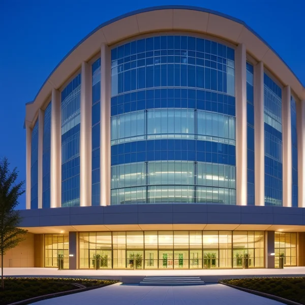 LED осветление за фасади на образователни институции и културни центрове