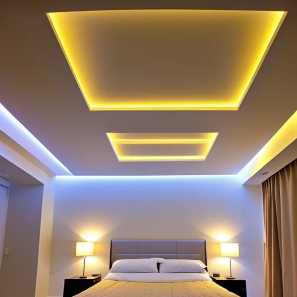 Осветление с LED ленти за тавани и стени