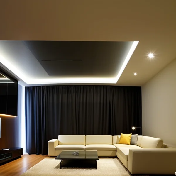 Осветление с LED панели за модерни интериори