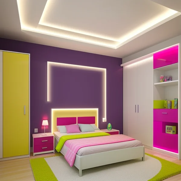 LED осветление за детски стаи