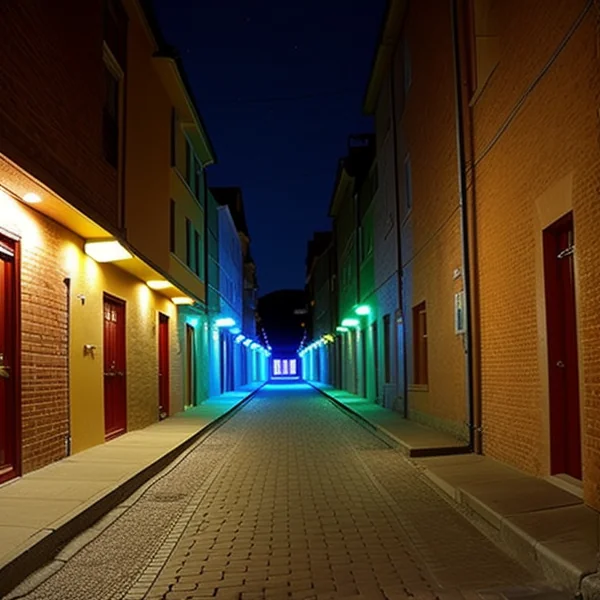 LED осветление за пешеходни зони и алеи