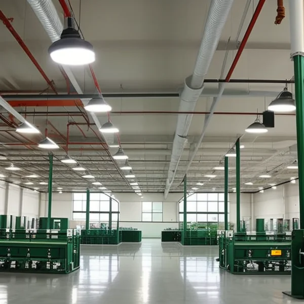 Енергийна ефективност на индустриалните LED светлини
