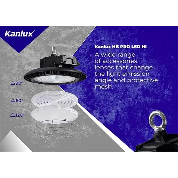 Kanlux 27156 ЛЕД осветително тяло high bay HB PRO LED HI 220V 150W 4000K