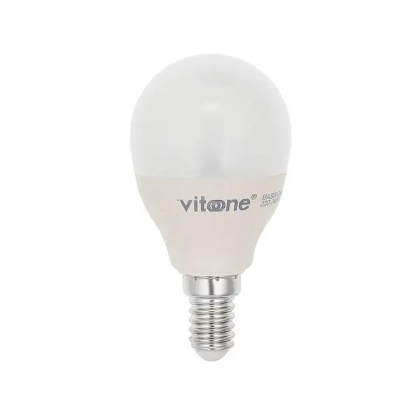 VITO 1515760 ЛЕД Лампа BASIS MINI GLOBE P45 E14 6.5W 533Lm 6400K