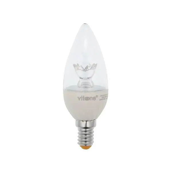 VITO 1513800 ЛЕД Лампа MICROSTAR-2 CANDLE C37 E14 6W 438Lm CLEAR Димируема 6400K