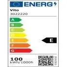 Vito 3022220 ЛЕД ПРОЖЕКТОР INDUS GEN3 100W 9500Lm 4000K IP65 АНТРАЦИТ