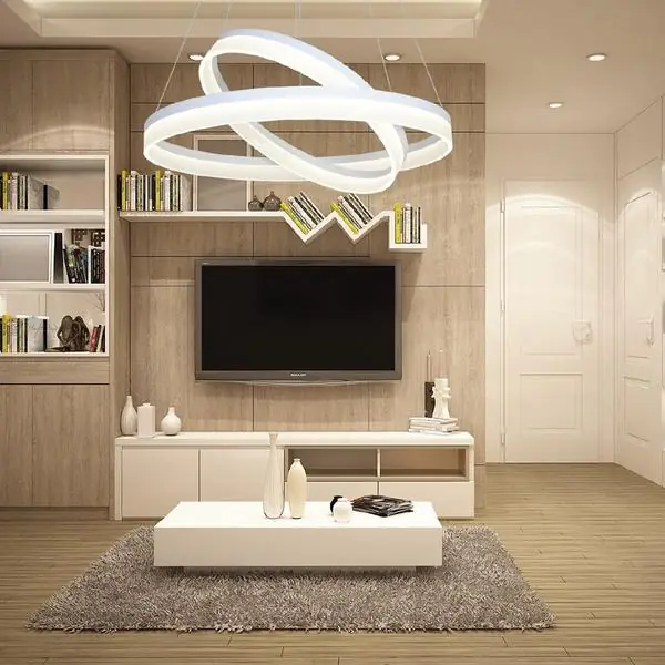 Milagro ML065 ВИСЯЩА ЛАМПА РИНГ 60W LED + ДИСТАНЦИОННО