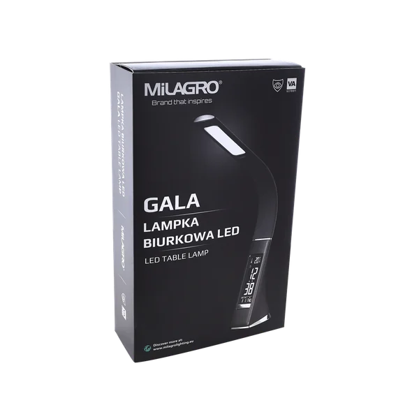 Milagro ML139 НАСТОЛНА ЛАМПА GALA 6W LED КАФЯВА