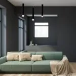 Milagro ML183 КАРБОНОВА ВИСЯЩА ЛАМПА 3X5W LED