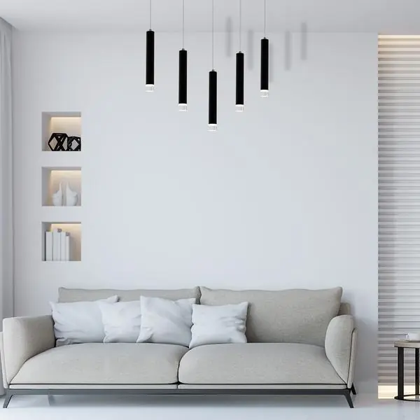 Milagro ML184 КАРБОНОВА ВИСЯЩА ЛАМПА 5X5W LED