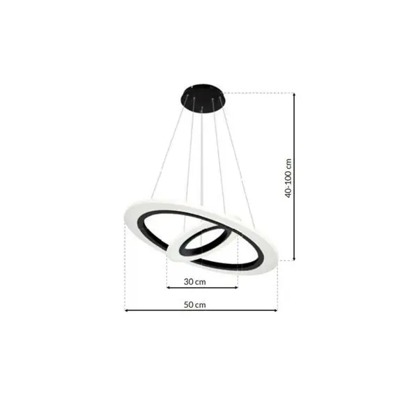 Milagro ML348 ВИСЯЩА LED ЛАМПА COSMO 36W