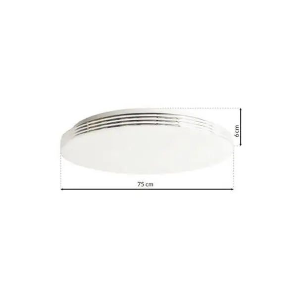 Milagro ML3703 SIENA 80W LED плафон Ø750 мм + дистанционно