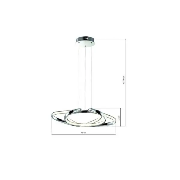 Milagro ML3807 ВИСЯЩА LED ЛАМПА CRAFT 46W