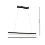 Milagro ML400 BEAM 18W LED ВИСЯЩА ЛАМПА