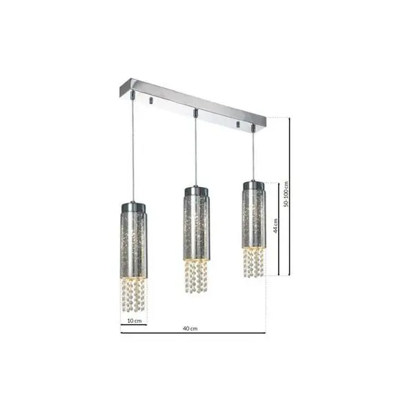 Milagro ML4364 Висяща лампа MOONLIGHT 3xE14