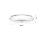 Milagro ML4401 VELA 24W LED плафон Ø400 мм Димируем + Дистанционно управление