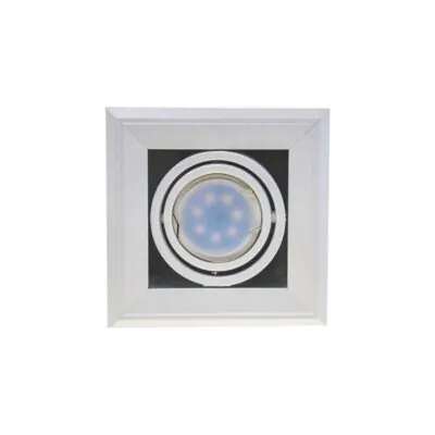 Milagro ML471 BLOCCO БЯЛА ЛАМПА ВГРАДЕН МОНТАЖ 1x7W GU10 LED