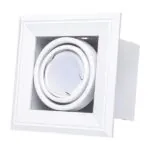 Milagro ML471 BLOCCO БЯЛА ЛАМПА ВГРАДЕН МОНТАЖ 1x7W GU10 LED