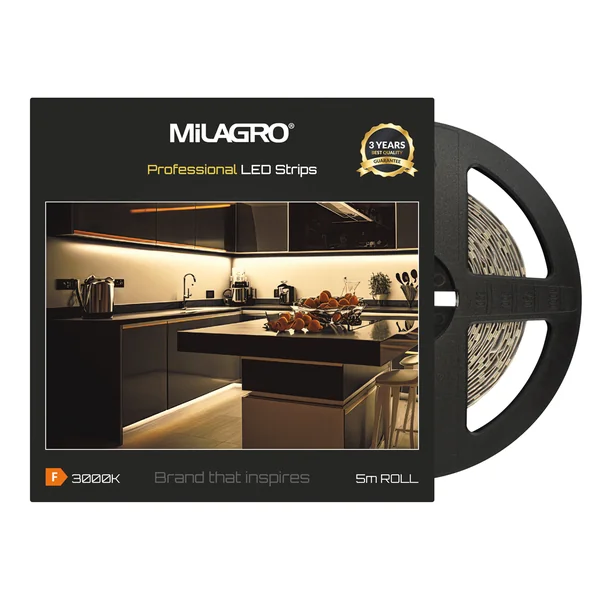 Milagro ML4749 Премиум LED лента 60/m 3000K IP20 5m