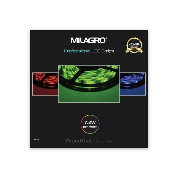 Milagro ML4759 Pro 30 LED 36W RGB IP20 лента 5м