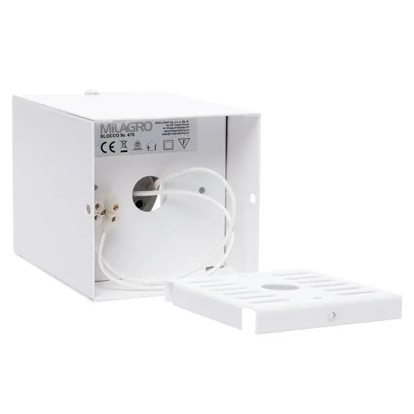 Milagro ML476 ПЛАФОН BLOCCO БЯЛ 1x7W GU10 LED