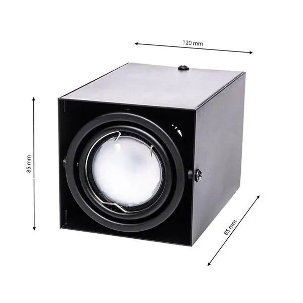 Milagro ML477 ПЛАФОН BLOCCO ЧЕРЕН 1x7W GU10 LED
