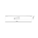 Milagro ML5571 SHINE WHITE 60cm 12W LED стенна лампа