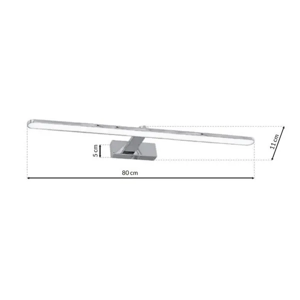 Milagro ML5722 Аплик SPLASH CHROME 80см 16W LED