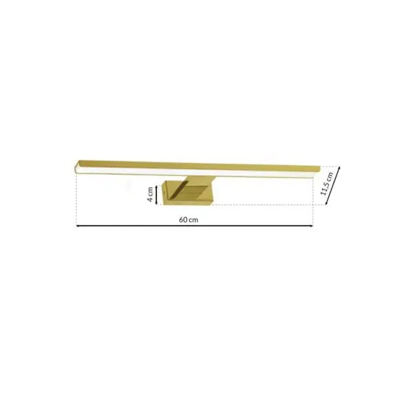 Milagro ML5734 Аплик SHINE GOLD 60см 13.8W LED