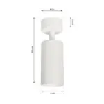 Milagro ML6087 Spot Mica White 1xGU10