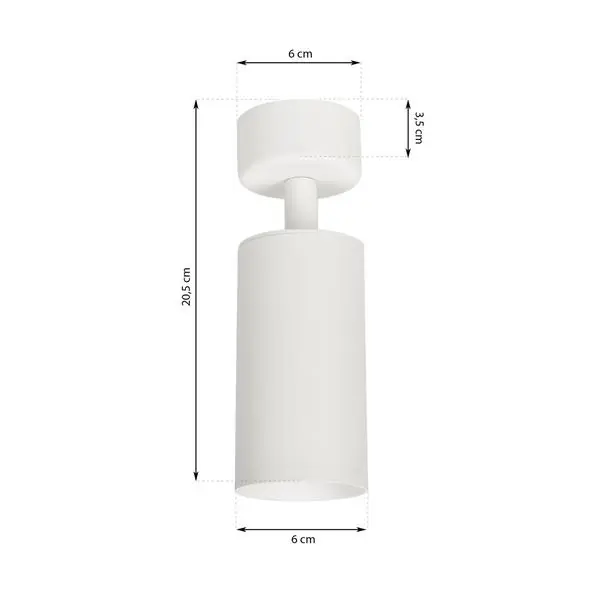 Milagro ML6087 Spot Mica White 1xGU10