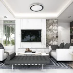 Milagro ML6178 OSCAR BLACK 45W LED Плафониера Ø530 мм