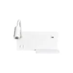 Milagro ML6343 ЕТАЖЕРКА БЯЛА LED нощна лампа с рафт 4W+5W+2W