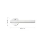 Milagro ML6347 Стенна лампа SYDNEY 6W LED WHITE дясна