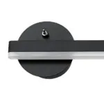 Milagro ML6348 Стенна лампа SYDNEY 6W LED BLACK дясна