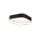 Milagro ML6356 ASTRO BLACK 24W LED плафон