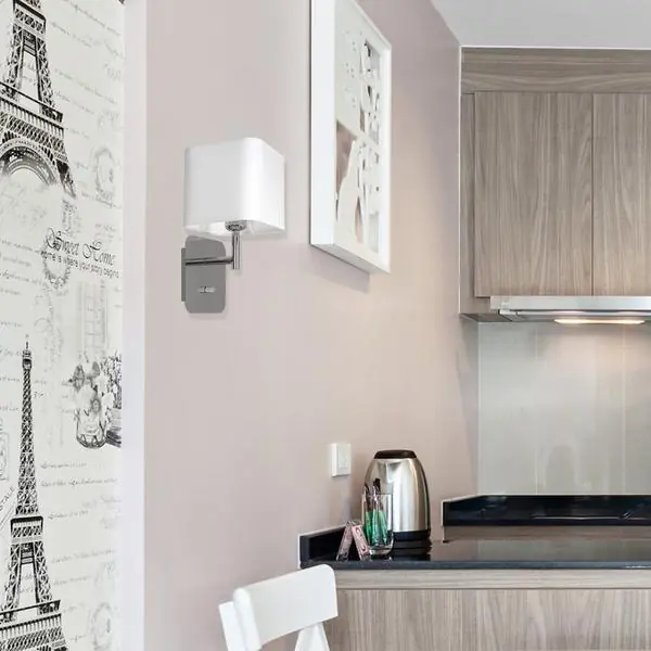 Milagro ML6359 NAPOLI WHITE/CHROME аплик 1xE27